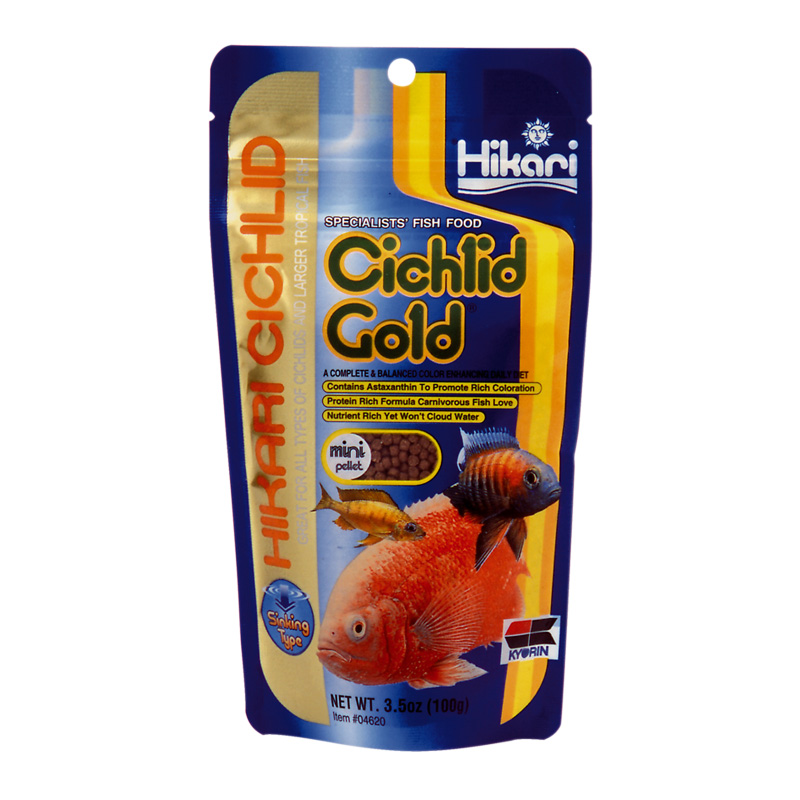 Hikari Cichlid Gold Sinking Mini Pellets 100g