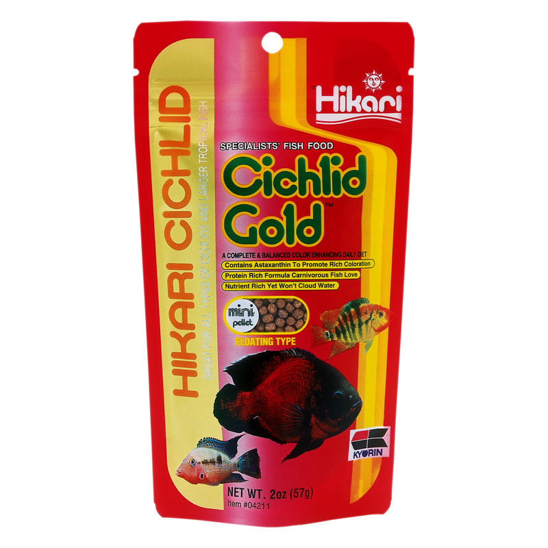 Hikari Cichlid Gold Floating Mini Pellets 250g