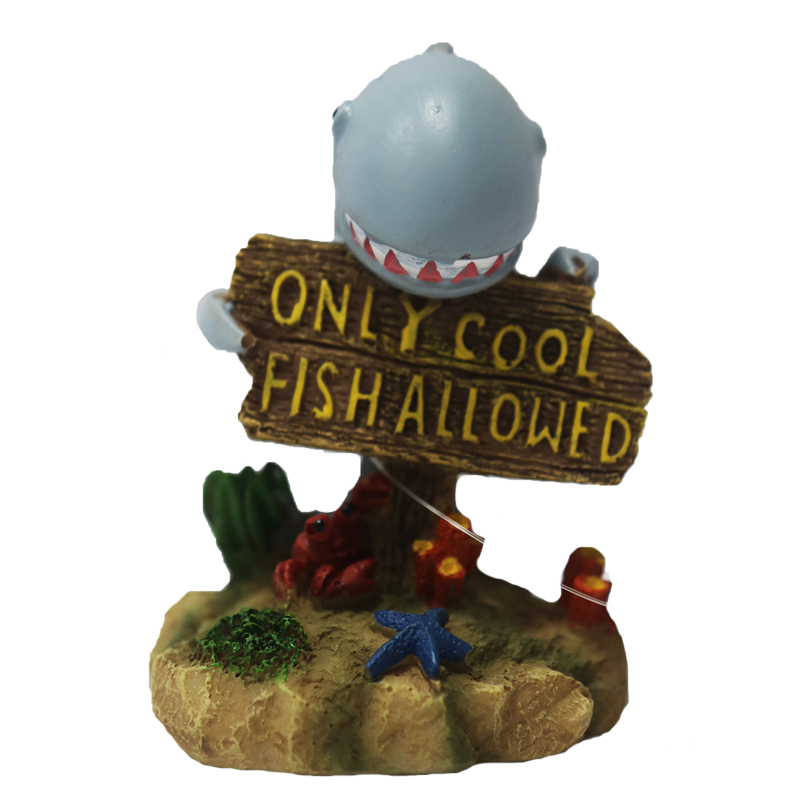 Only Cool Fish Allowed Sign - The Aquarium People