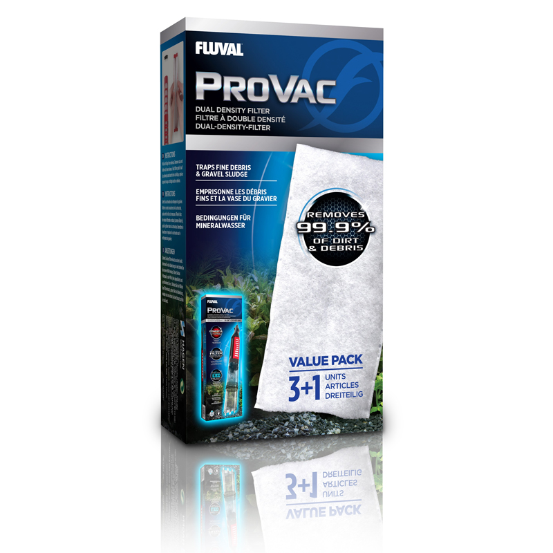 Fluval Pro Vac Filter Cartridge 4pk